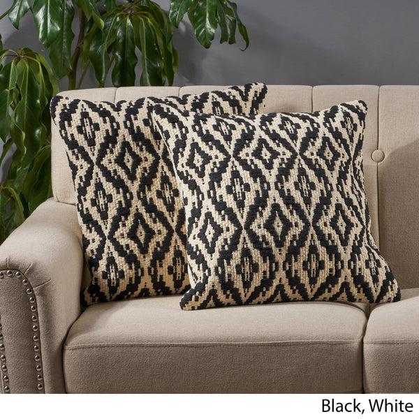 Gdf Studio Demetrius Boho Cotton Throw Pillow (Set Of 2)