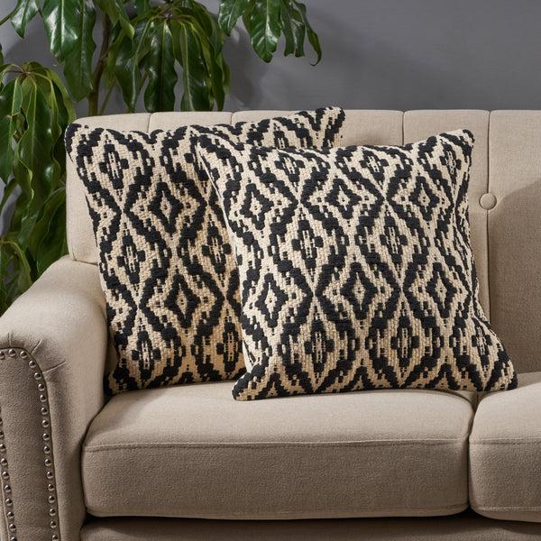 Gdf Studio Demetrius Boho Cotton Throw Pillow (Set Of 2)