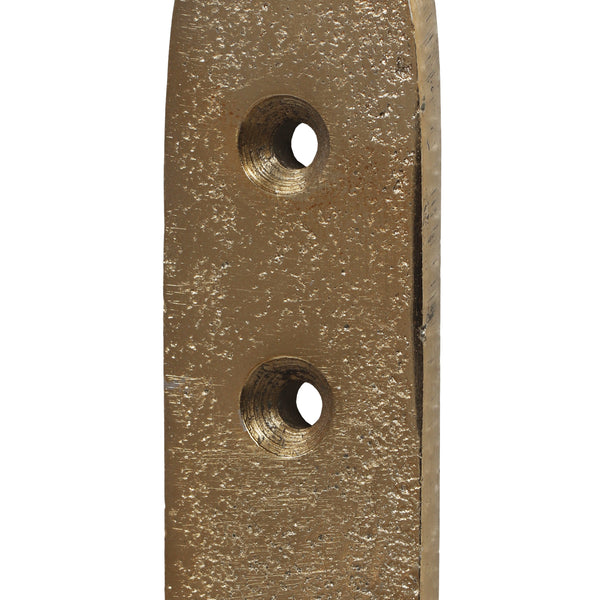 Gdf Studio Denison Handmade Aluminum Hand Gesture Coat Hooks (Set Of 3) Raw Gold