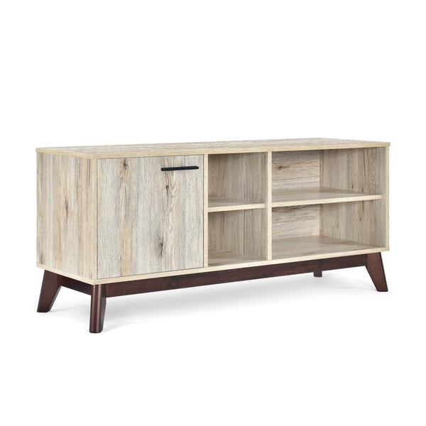 Gdf Studio Deschutes Mid-Century Modern TV Stand With Storage