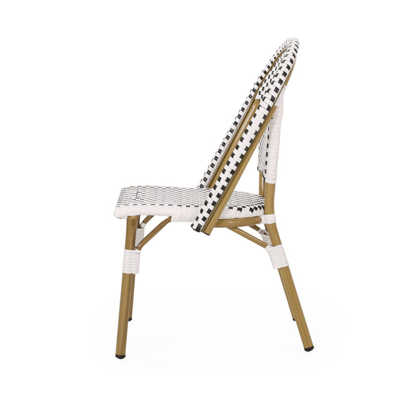 Gdf Studio Desire Outdoor French Bistro Chair (Set Of 4)