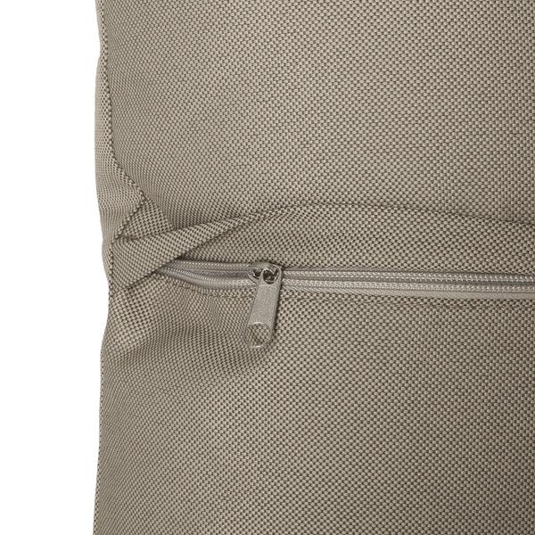 Gdf Studio Dillard Outdoor Aluminum Framed Mix Brown Wicker Swivel Club Chair