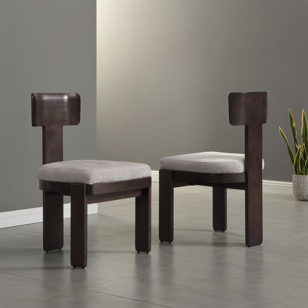 gdf studio Dinrele Upholstered Fabric Dining Chairs Set of 2