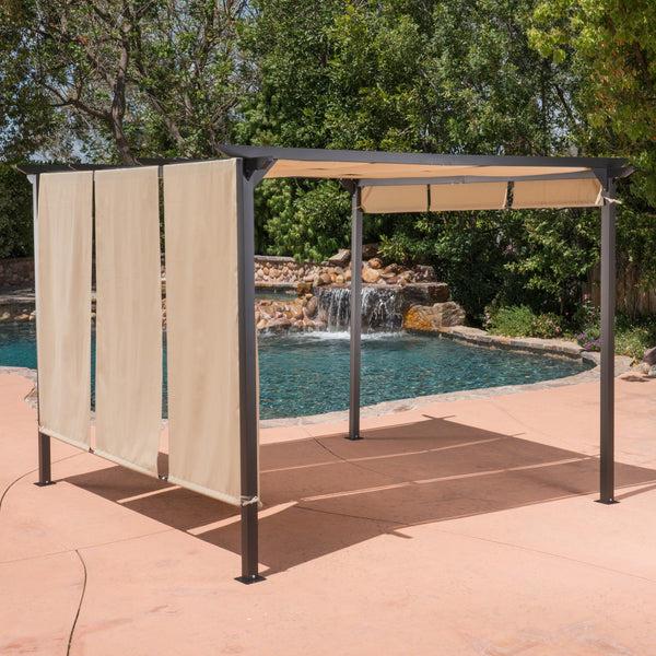Gdf Studio Dione Outdoor Modern 10 X 10 Foot Canopy