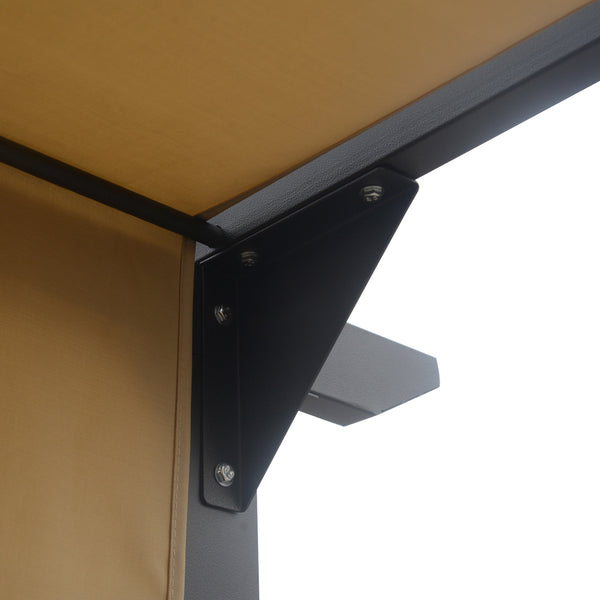 Gdf Studio Dione Outdoor Modern 10 X 10 Foot Canopy