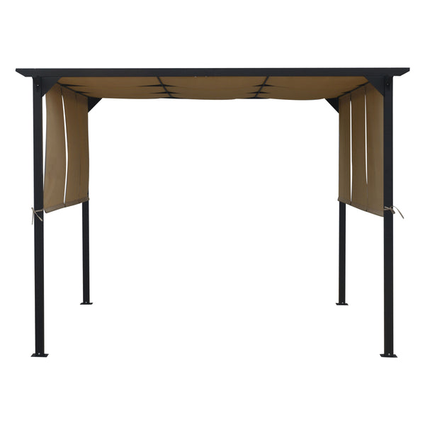 gdf studio Dione Outdoor Modern 10 x 10 Foot Canopy