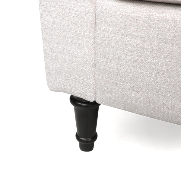 Gdf Studio Doerun Contemporary Upholstered 3 Seater Sofa