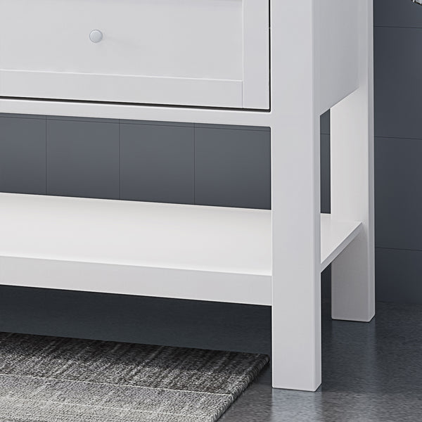 Gdf Studio Douvier Contemporary 60" Wood Bathroom Vanity (Counter Top NOT Included)