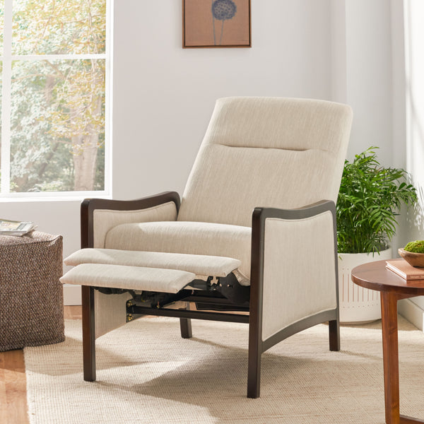 gdf studio Drury Contemporary Upholstered Pushback Recliner