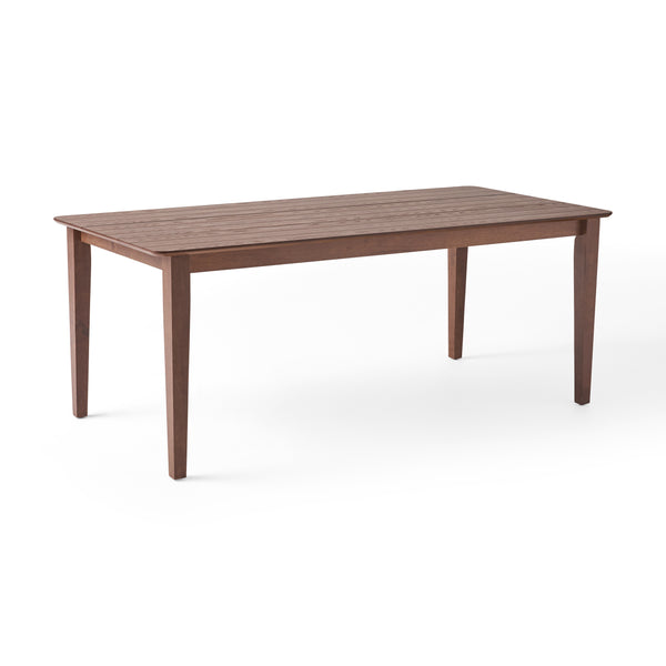 Gdf Studio Duluth Rustic Wooden Rectangular Dining Table