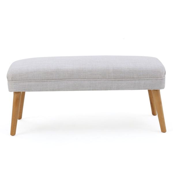 gdf studio Dumont Mid Century Modern Fabric Ottoman Bench