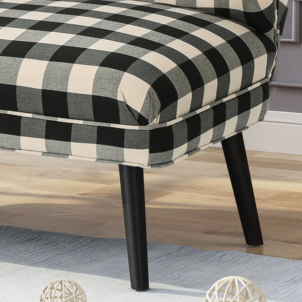 Gdf Studio Dumont Modern Mid Century Modern Fabric Settee