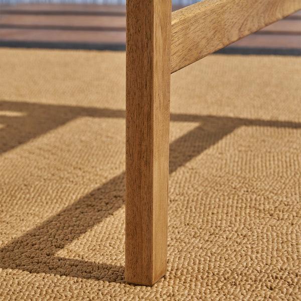 Gdf Studio Easter Outdoor Weather Resistant Acacia Wood Adirondack Dining Chairs (Set Of 2)