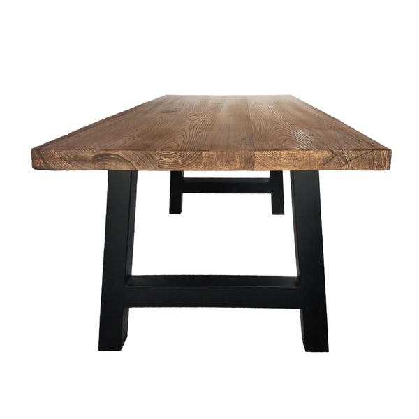 Gdf Studio Edward Outdoor Light Weight Concrete Dining Table