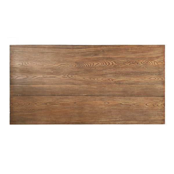 Gdf Studio Edward Outdoor Light Weight Concrete Dining Table