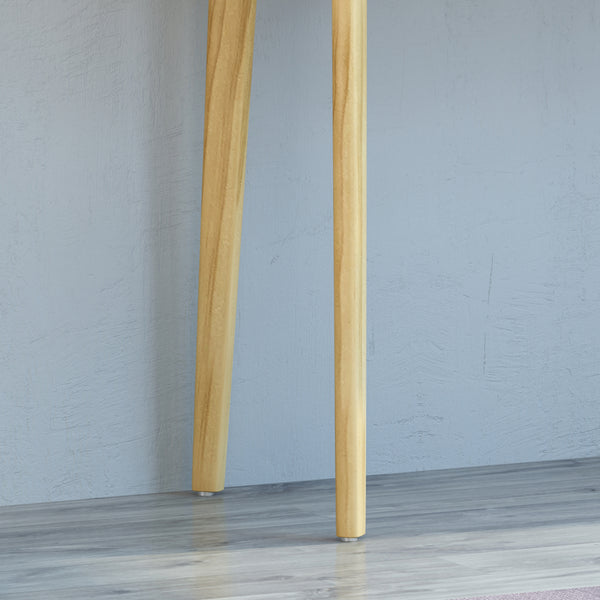 Gdf Studio Eila Mid-Century Modern 2 Drawer Console Table