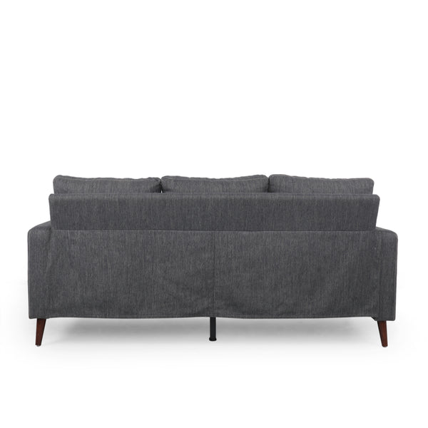 Gdf Studio Elleah Contemporary 3 Seater Fabric Sofa