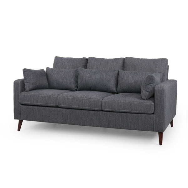 gdf studio Elleah Contemporary 3 Seater Fabric Sofa