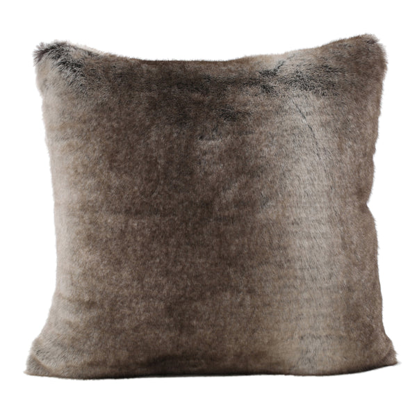 gdf studio Ellison Modern Glam Faux Fur Throw Pillow