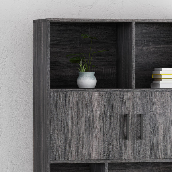 Gdf Studio Elon Bookcase With Storage Cabinet & Drawer