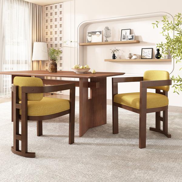 Gdf Studio Elowen Luxury Modern Upholstered Dining Chairs