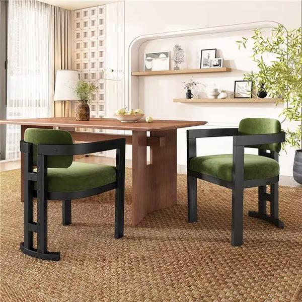 gdf studio Elowen Luxury Modern Upholstered Dining Chairs