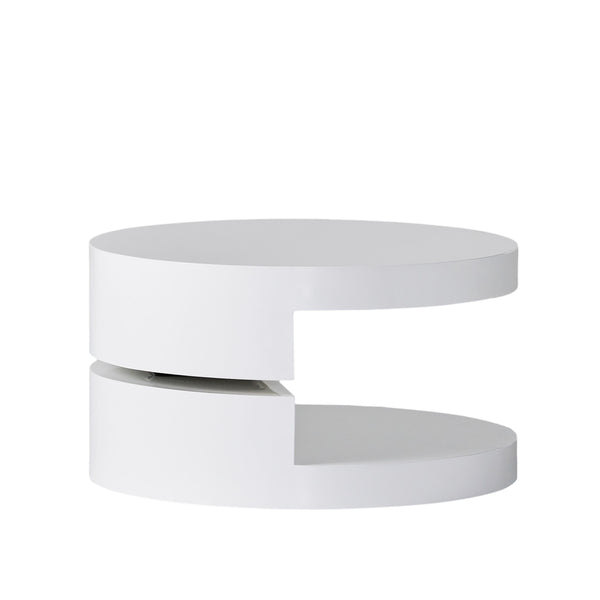 gdf studio Emerson Small Circular Mod Swivel Coffee Table