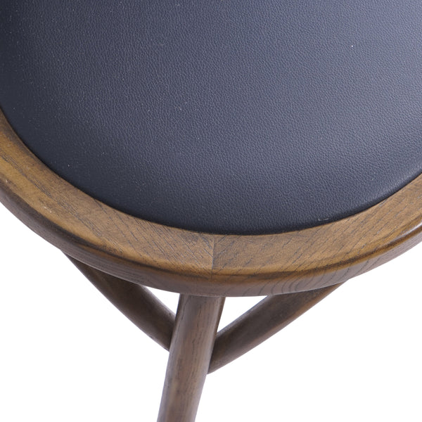 Gdf Studio Emerys Wooden Cane Back Dining Chair (Set Of 2)