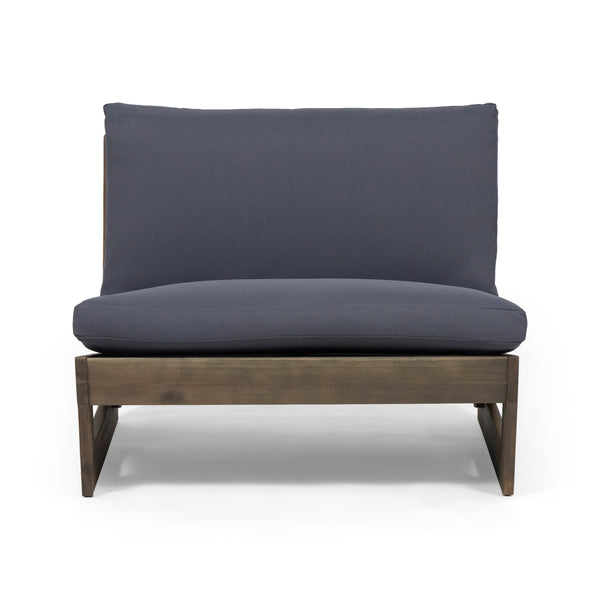 Gdf Studio Emma Modern Low-To-Ground Outdoor Pallet Lounge Chairs (Set Of 2)