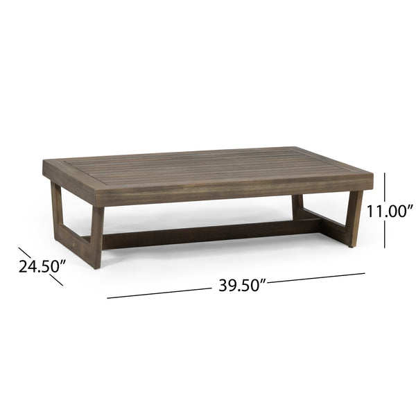 Gdf Studio Emma Outdoor 4 Seater Chat Set With Coffee Table