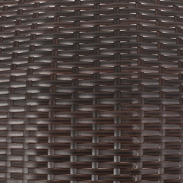 Gdf Studio Esom Outdoor Wicker Dog Bed With Water-Resistant Cushion