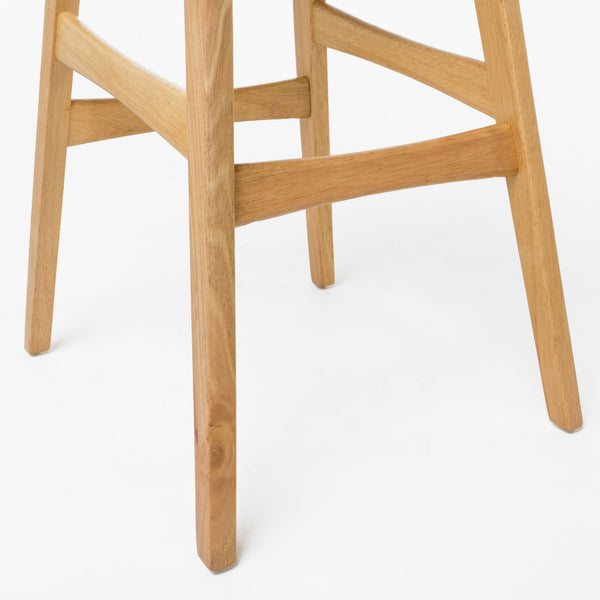 Gdf Studio Ethel Natural Oak Finish Rectangular 3 Piece Bar Set