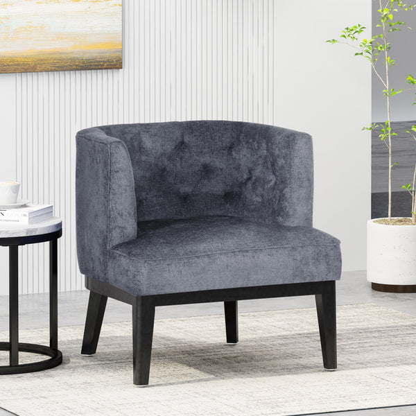gdf studio Evans Contemporary Fabric Tufted Accent Chair