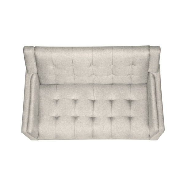 Gdf Studio Evelyn Mid Century Modern 3-Piece Chairs & Loveseat Fabric Living Room Set