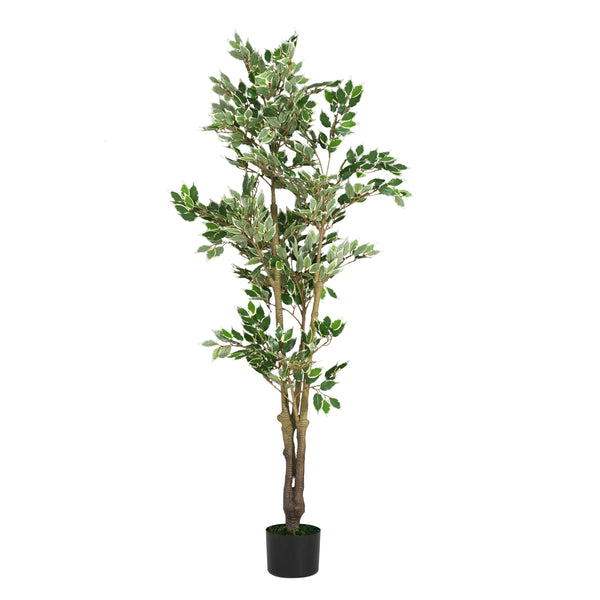 Gdf Studio Evionn 69" Artificial Ficus Tree With Pot