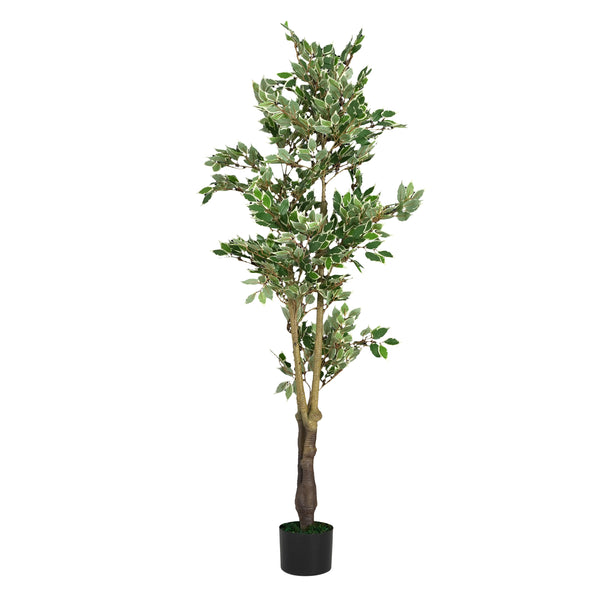 gdf studio Evionn 69" Artificial Ficus Tree with Pot