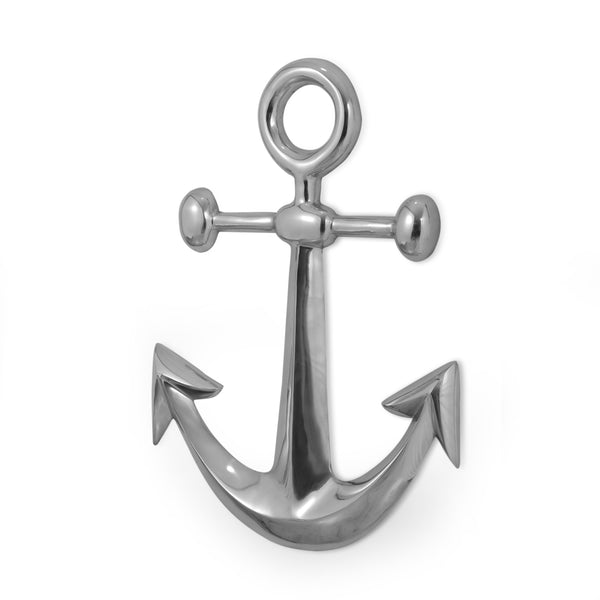 gdf studio Fairburn Handcrafted Aluminum Anchor Wall Decor