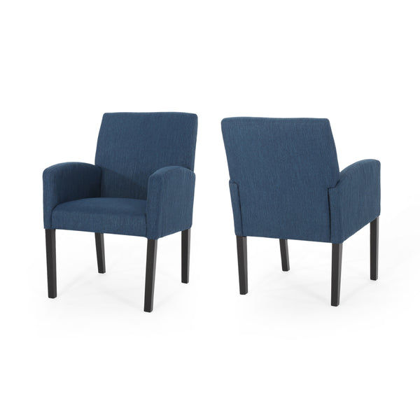 gdf studio Fairy Contemporary Fabric Dining Chairs (Set of 2)
