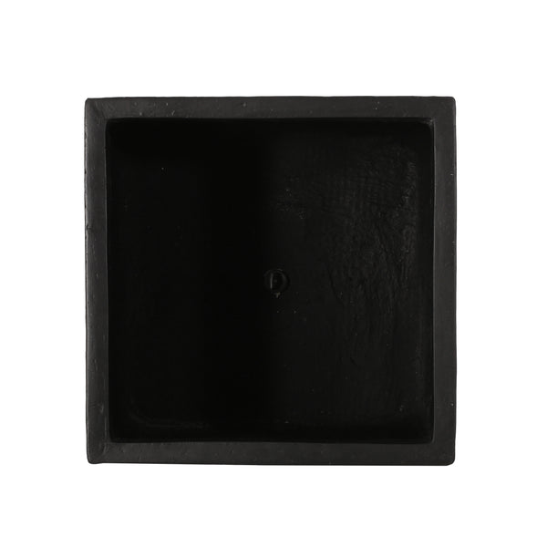 Gdf Studio Fardeen Outdoor Modern Cast Stone Square Planters (Set Of 2)