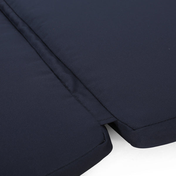 Gdf Studio Farirra Outdoor Water Resistant Chaise Lounge Cushions (Set Of 2)