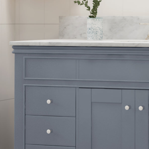 Gdf Studio Feldspar Contemporary 48" Wood Bathroom Vanity (Counter Top Not Included)