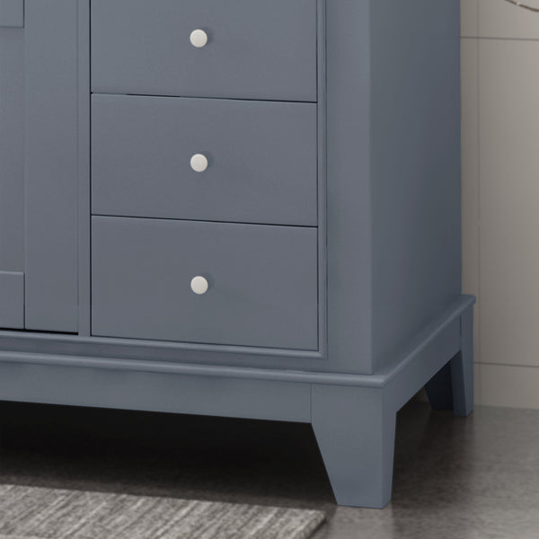 Gdf Studio Feldspar Contemporary 48" Wood Bathroom Vanity (Counter Top Not Included)