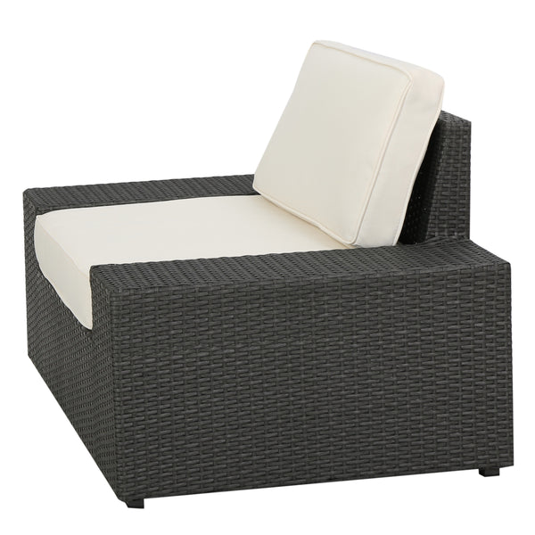 gdf studio Felicity Outdoor Wicker Club Chair with Cushions
