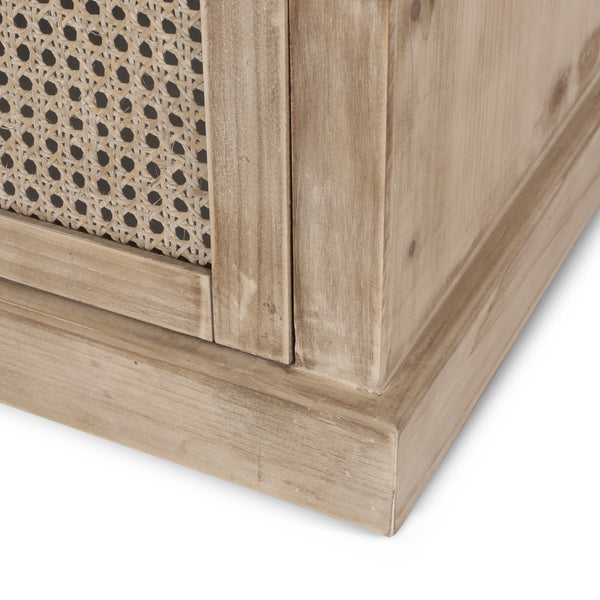 Gdf Studio Ferster Rustic Storage Bench With Cushion Beige Natural And Black