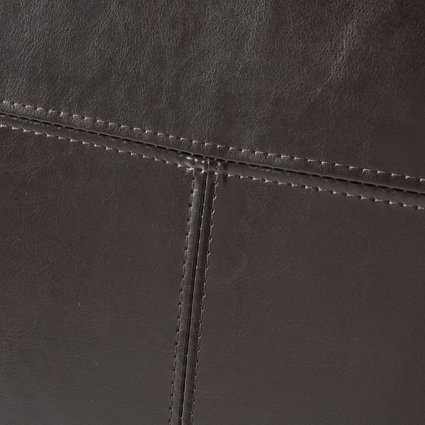 Gdf Studio Fitzgerald Contemporary T-Stitch Upholstered Dining Chairs (Set Of 2)