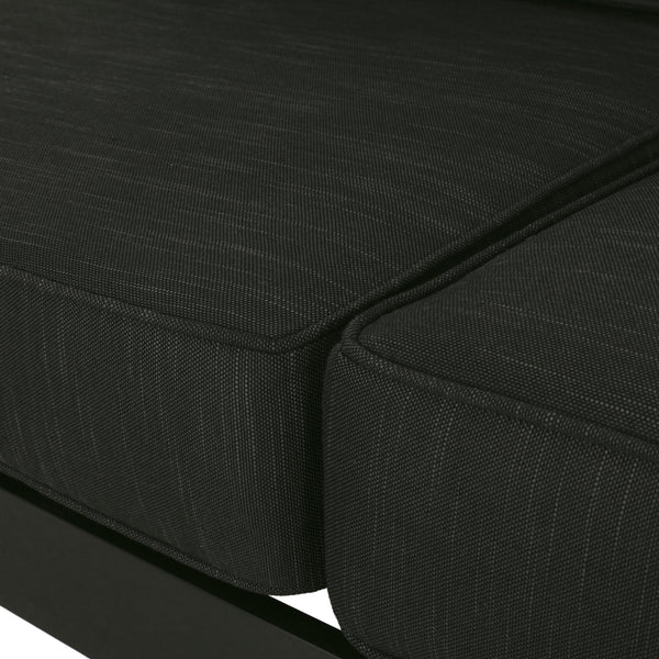 Gdf Studio Gadd Outdoor Aluminum Loveseat And Coffee Table Set