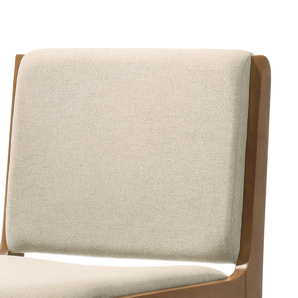 Gdf Studio Galtin Contemporary Fabric Upholstered Wood Dining Chairs Set Of 6