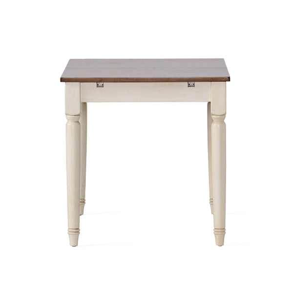 Gdf Studio Gates 5-piece Spindle Wood Dining Set With Leaf Extension