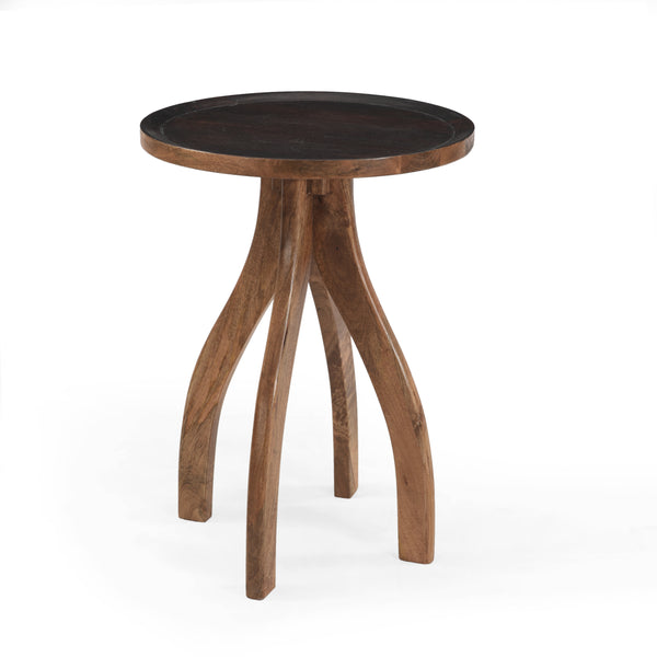 gdf studio Adaiyah Boho Mango Wood End Table