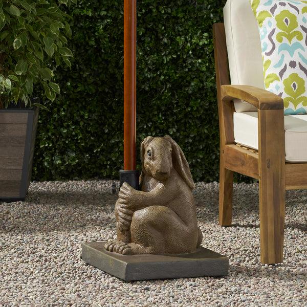 Gdf Studio Adisa Rabbit Umbrella Base